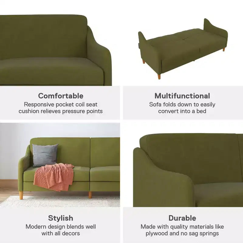 DHP Jasper Coil Futon