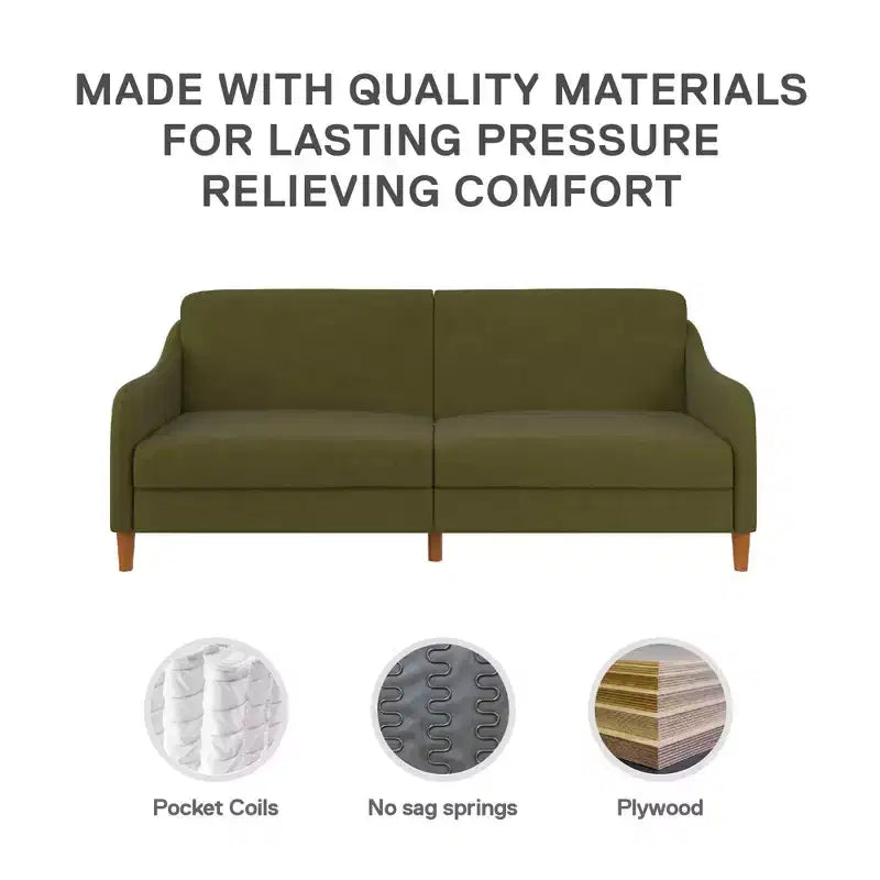 DHP Jasper Coil Futon