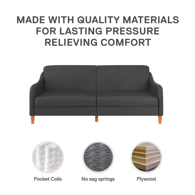 DHP Jasper Coil Futon