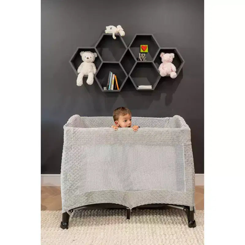 Coverplay Chenille Slipcover for Curved Arm Play Yard