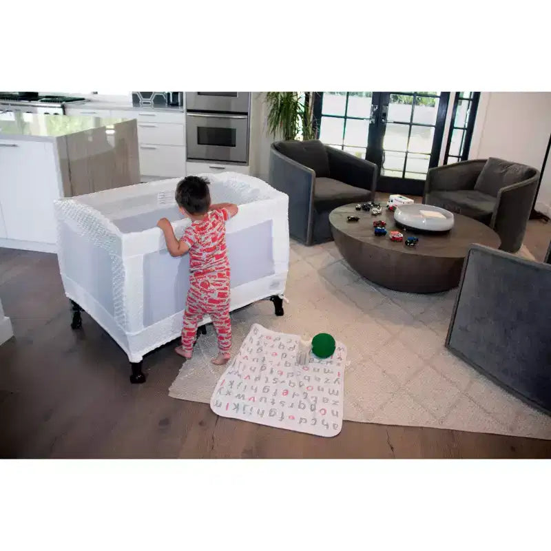 Coverplay Chenille Slipcover for Curved Arm Play Yard