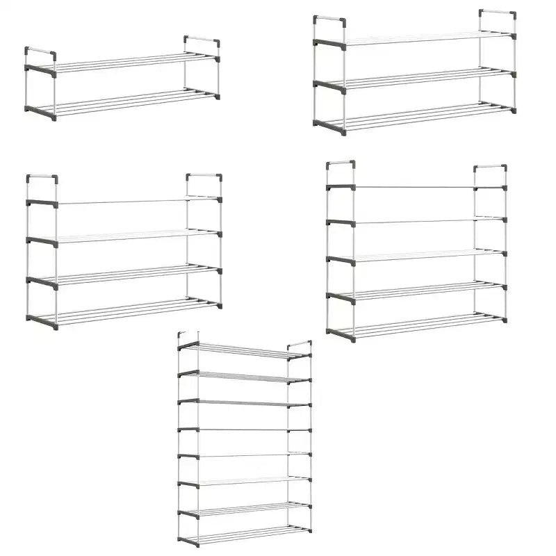 Meuble à Chaussures 3 Niveaux Home-Complete pour 15 Paires, Blanc