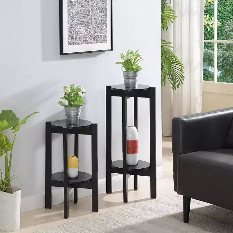 23.5 Newport Medium 2 Tier Plant Stand - Breighton Home