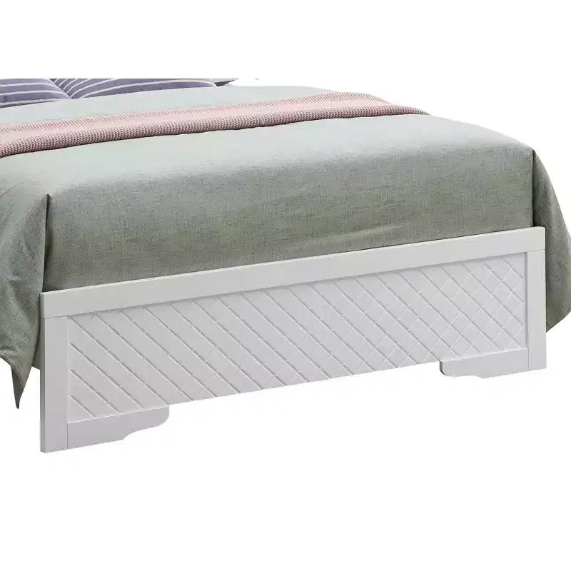 Passion Furniture Verona and Queen Panel Beds