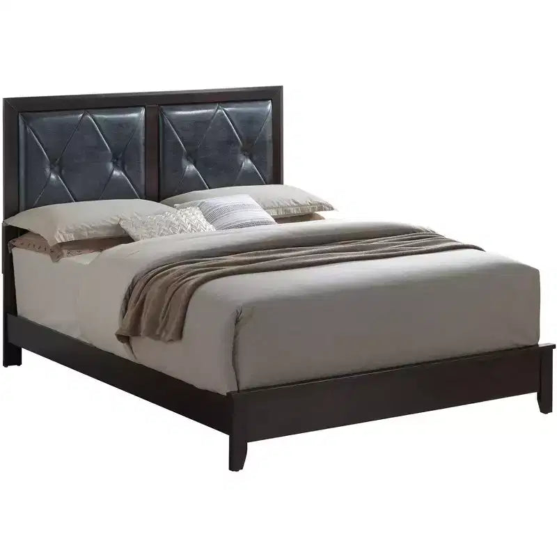 Passion Furniture Primo Upholstered Queen Panel Bed