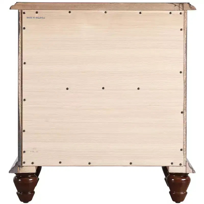 Passion Furniture Summit 5-Drawer Nightstand (27 in. H x 16 in. W x 24 in. D)