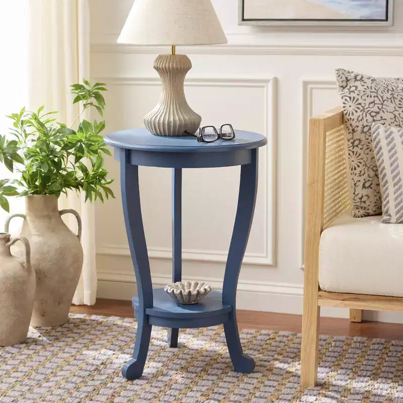 Mary Pedestal Table - AMH5711 - Safavieh Couture