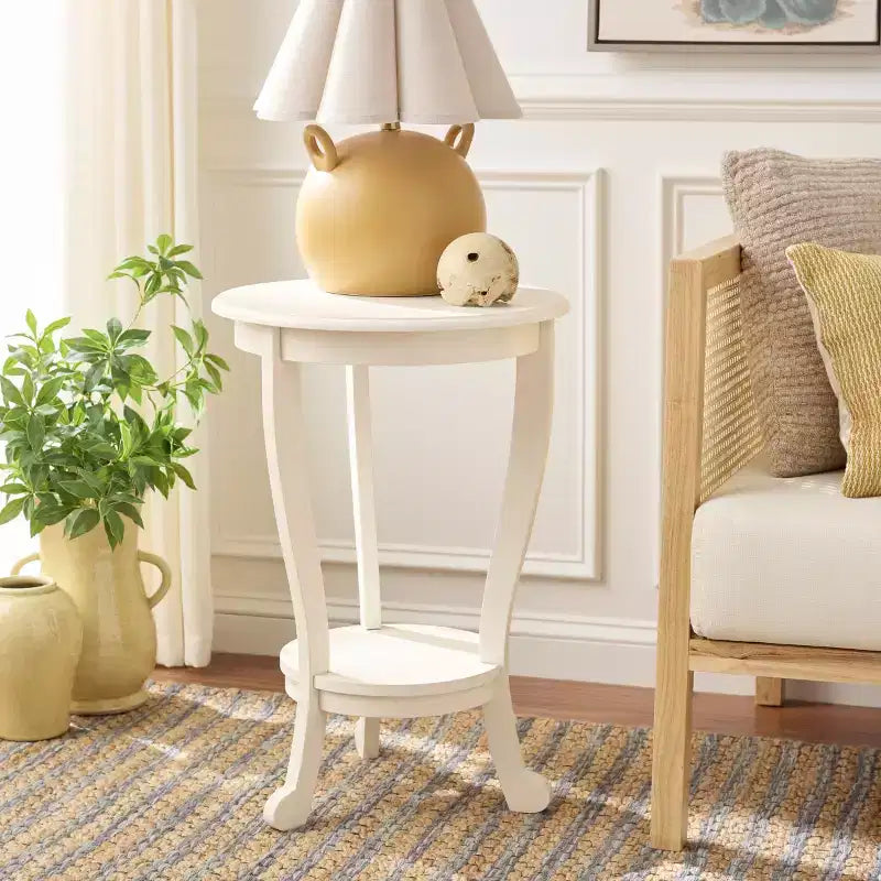 Mary Pedestal Table - AMH5711 - Safavieh Couture
