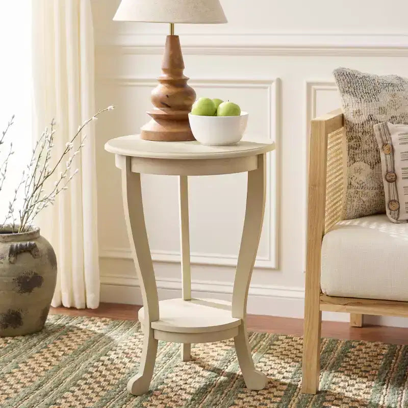 Mary Pedestal Table - AMH5711 - Safavieh Couture