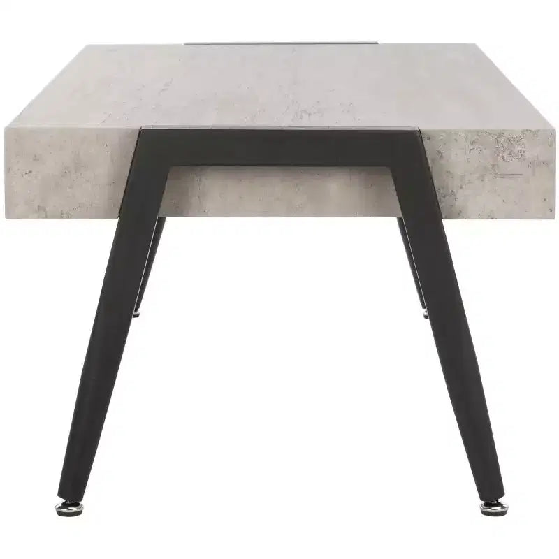 Cameron Coffee Table - Light Grey/Black - Safavieh