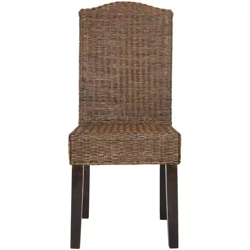 Odette 19 H Wicker Dining Chair (Set of 2) - SEA8015 - Safavieh