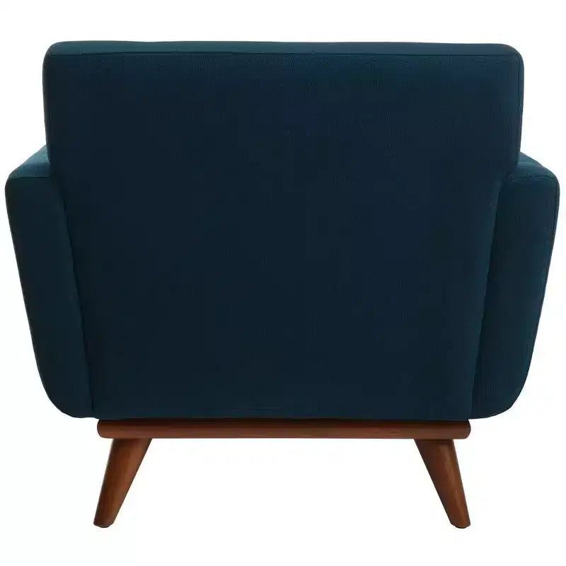 Opal Linen Tufted Arm Chair - SFV4727 - Safavieh Couture