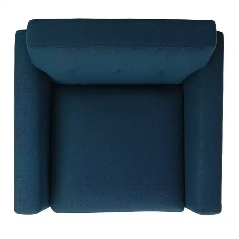 Opal Linen Tufted Arm Chair - SFV4727 - Safavieh Couture