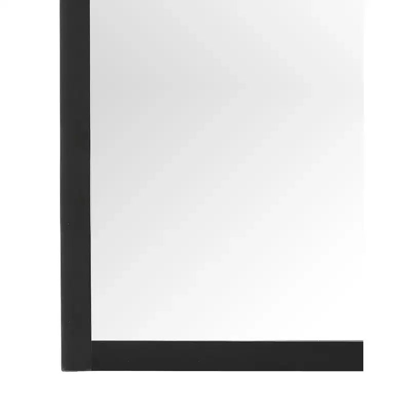 Passion Furniture 37 in. x 35 in. Classic Rectangle Framed Dresser Mirror