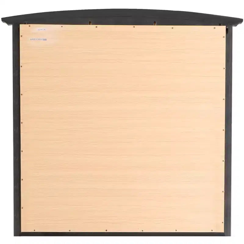 Passion Furniture 37 in. x 35 in. Classic Rectangle Framed Dresser Mirror