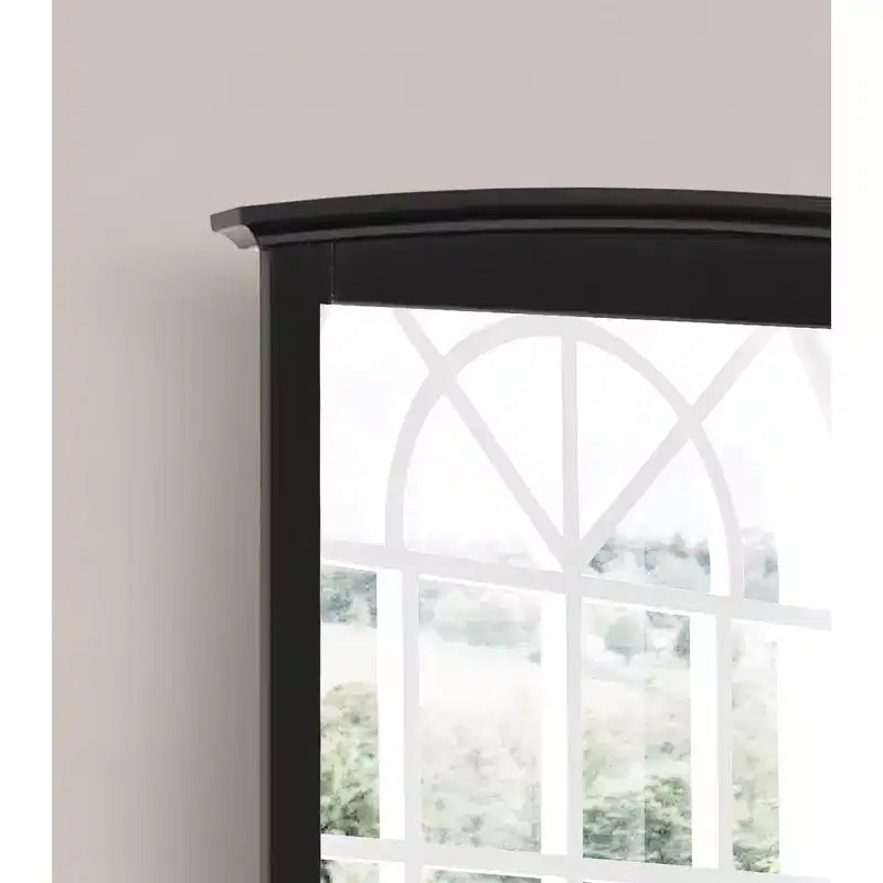 Passion Furniture 37 in. x 35 in. Classic Rectangle Framed Dresser Mirror