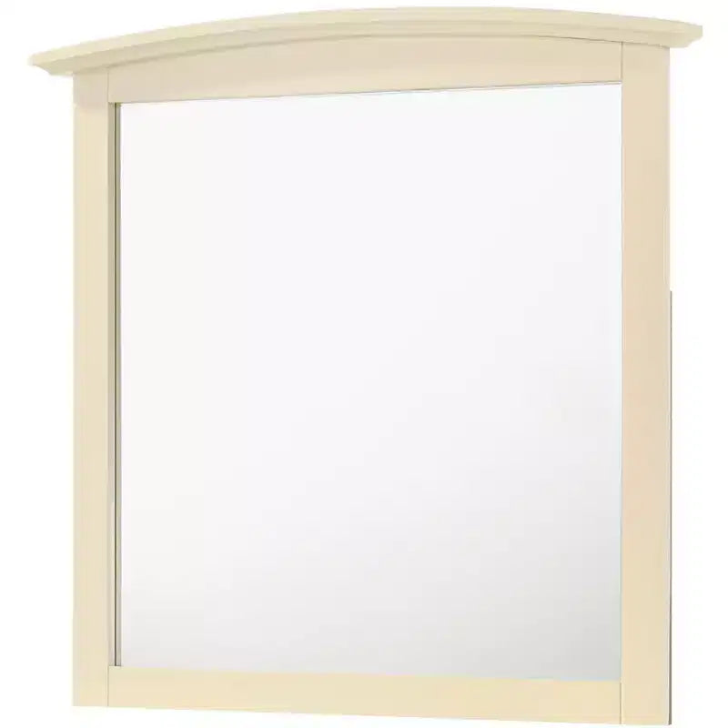 Passion Furniture 37 in. x 35 in. Classic Rectangle Framed Dresser Mirror