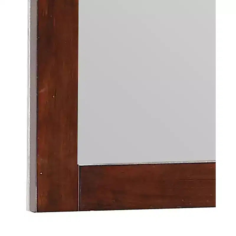 Passion Furniture 37 in. x 35 in. Classic Rectangle Framed Dresser Mirror