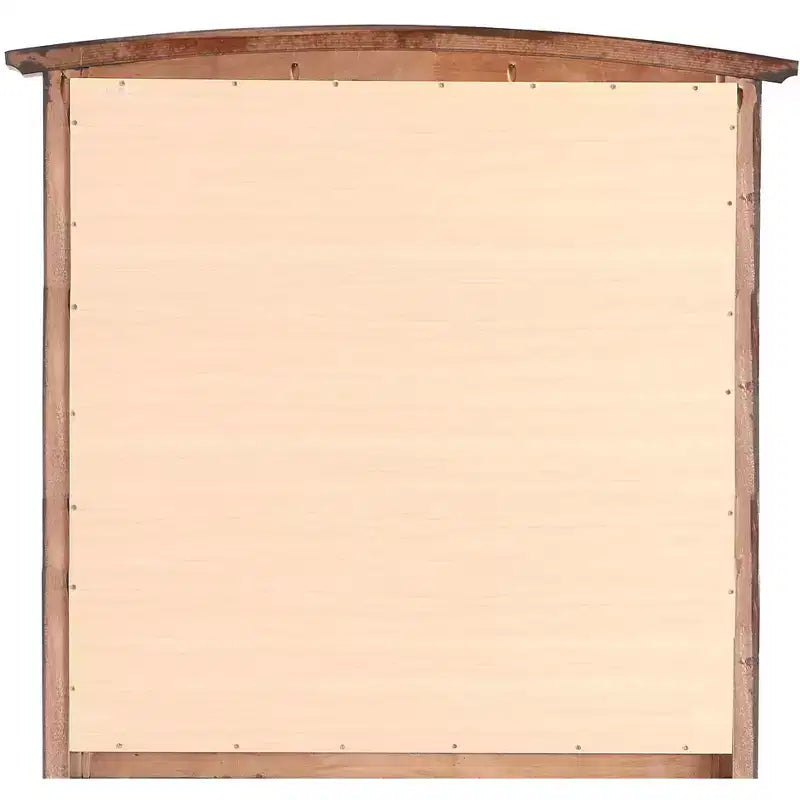 Passion Furniture 37 in. x 35 in. Classic Rectangle Framed Dresser Mirror
