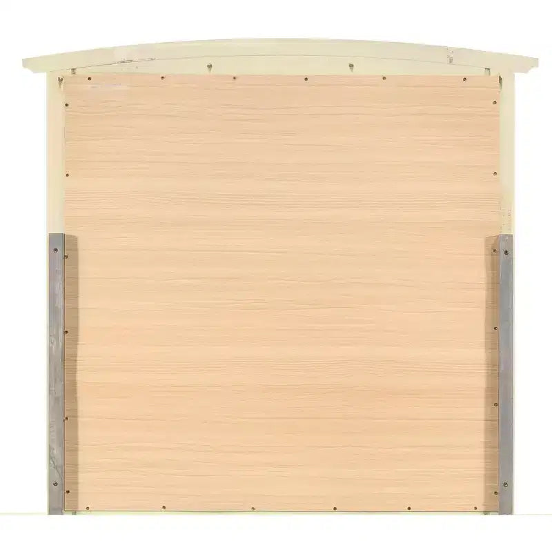 Passion Furniture 37 in. x 35 in. Classic Rectangle Framed Dresser Mirror