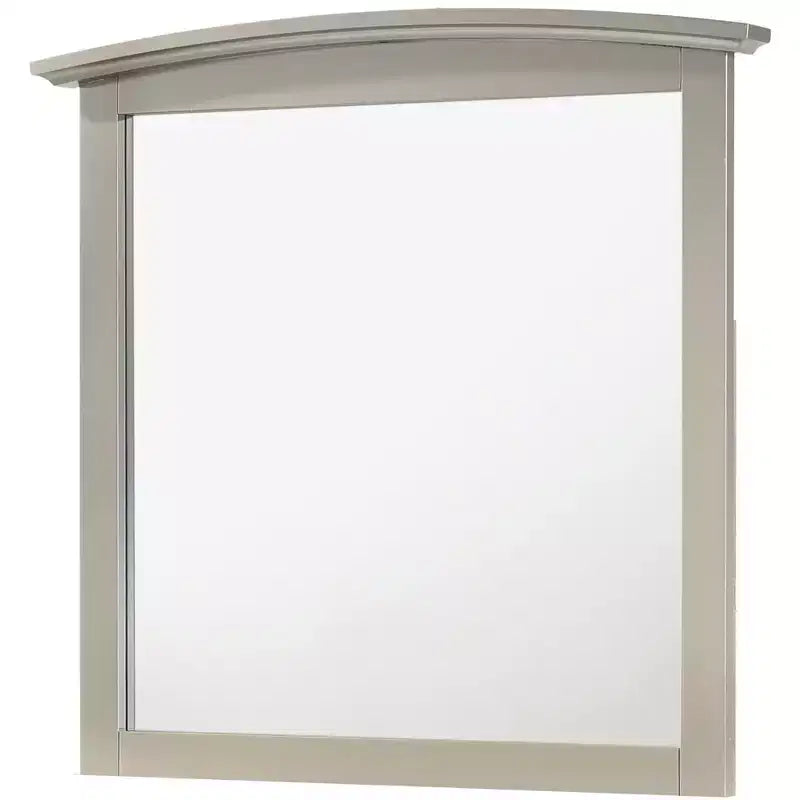 Passion Furniture 37 in. x 35 in. Classic Rectangle Framed Dresser Mirror