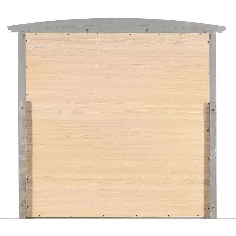 Passion Furniture 37 in. x 35 in. Classic Rectangle Framed Dresser Mirror