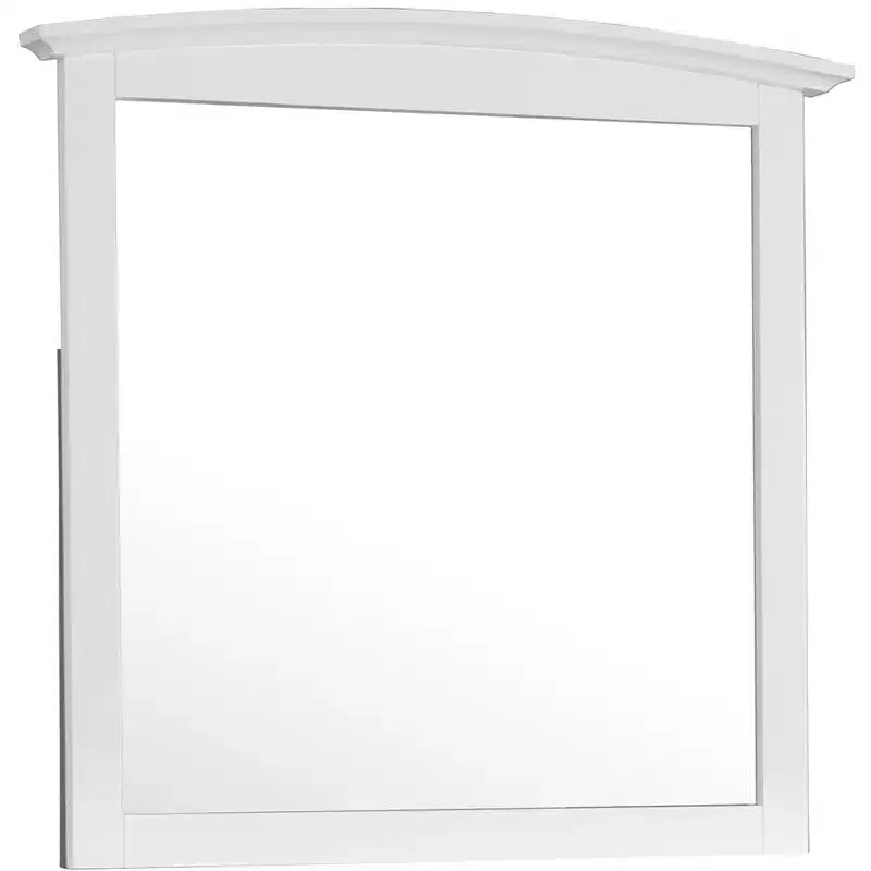 Passion Furniture 37 in. x 35 in. Classic Rectangle Framed Dresser Mirror