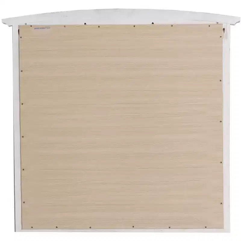 Passion Furniture 37 in. x 35 in. Classic Rectangle Framed Dresser Mirror