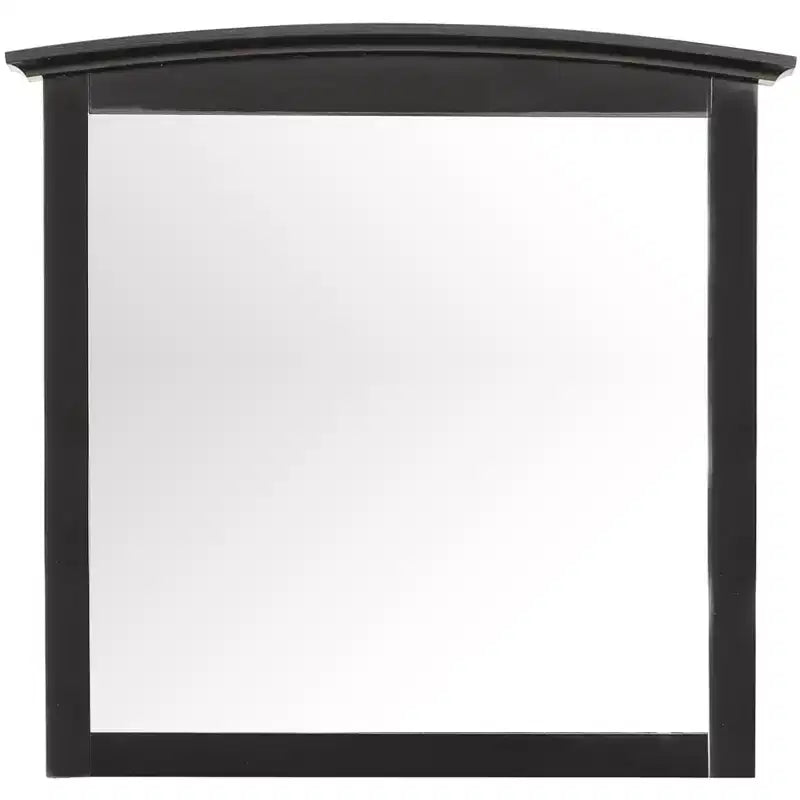 Passion Furniture 37 in. x 35 in. Classic Rectangle Framed Dresser Mirror