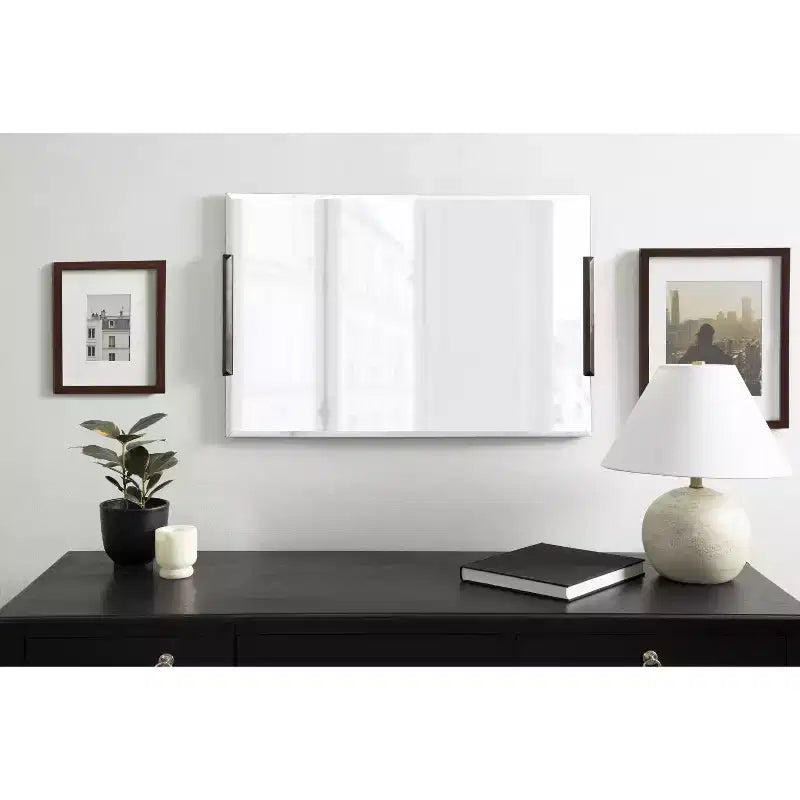 Kate and Laurel Erina Metal Rectangle Mirror, 20x31, Bronze