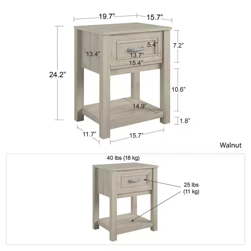 Max & Finn Sierra Ridge Levi Kids' Nightstand