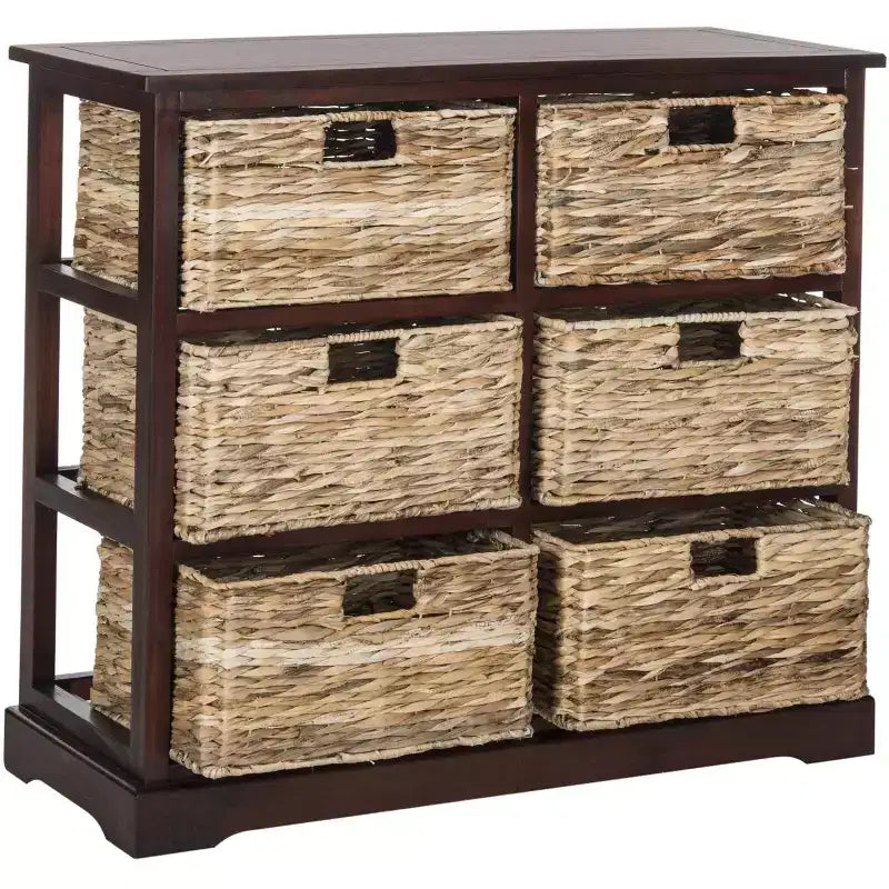 Keenan 6 Basket Storage Chest - AMH5740 - Safavieh Couture