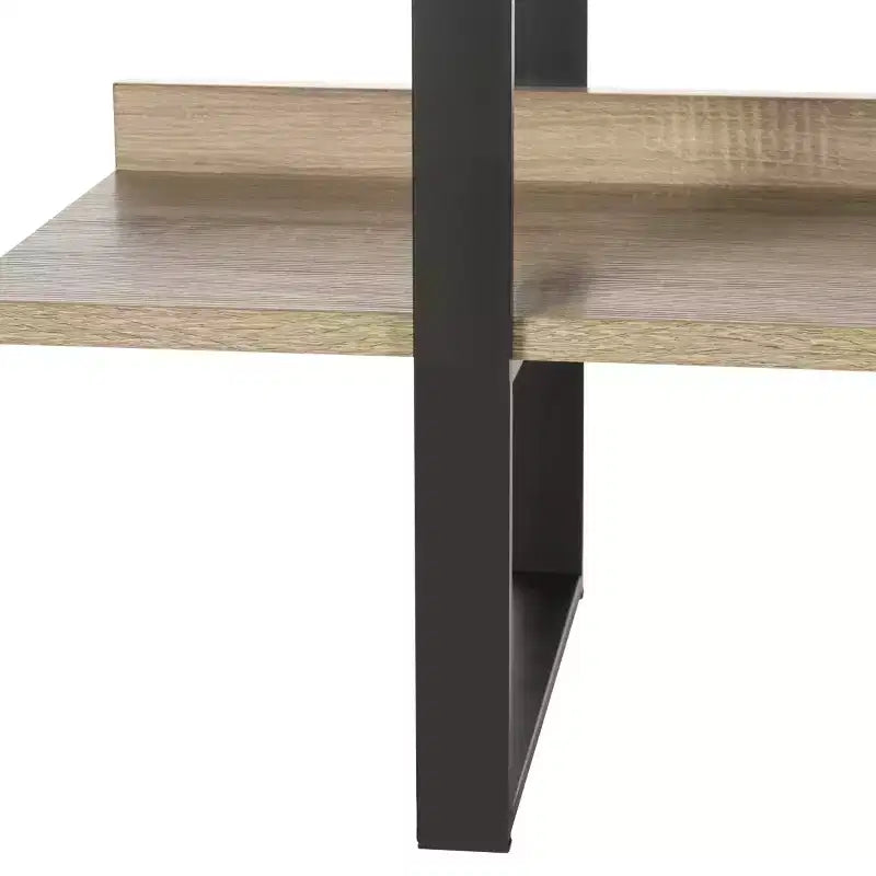Melissa Etagere - FOX4282 - Light Brown/Black - Safavieh Couture