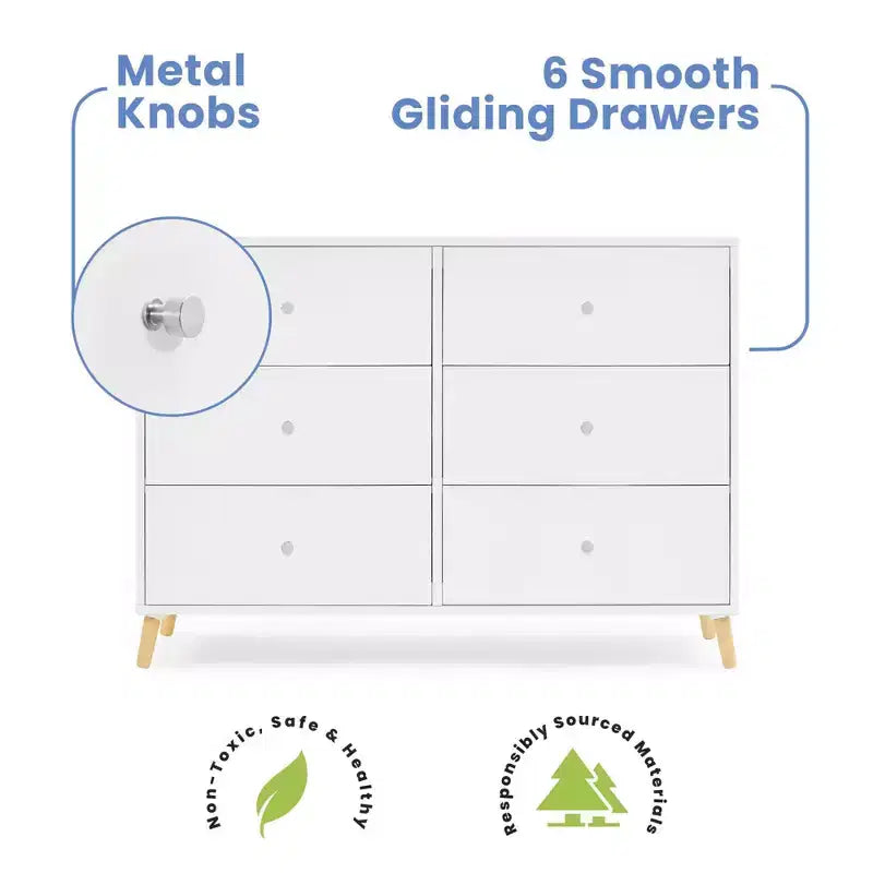 Delta Children Jordan 6 Drawer Dresser