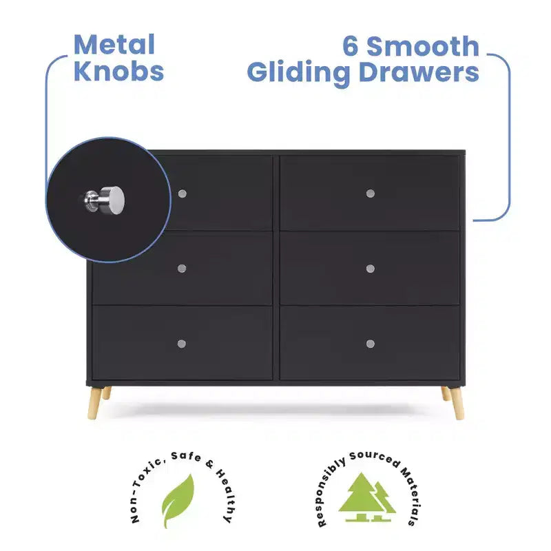 Delta Children Jordan 6 Drawer Dresser