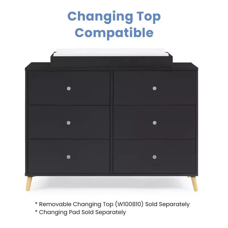 Delta Children Jordan 6 Drawer Dresser