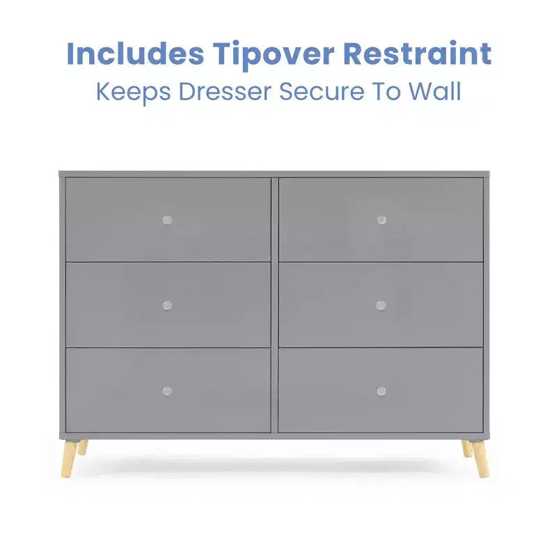 Delta Children Jordan 6 Drawer Dresser