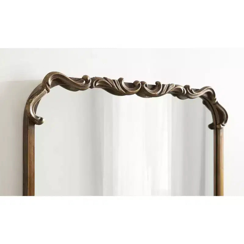 Kate and Laurel Brazelton Metal Rectangle Mirror, 20x27, Gold