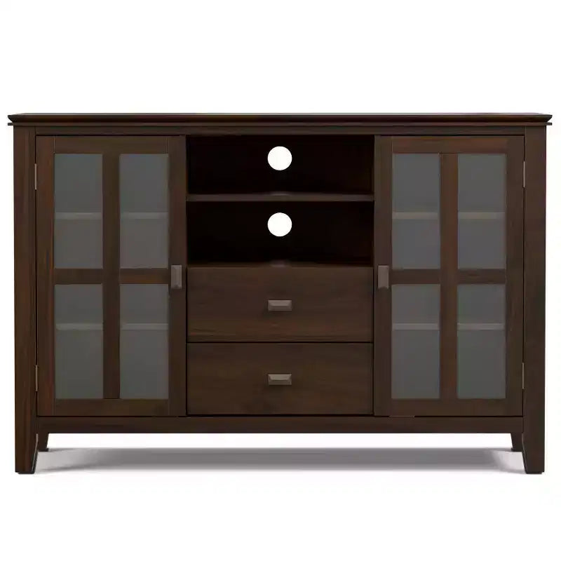 Stratford Solid Wood Tall TV Stand for TVs up to 55 - WyndenHall