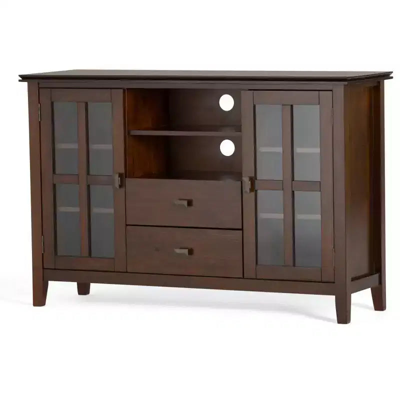 Stratford Solid Wood Tall TV Stand for TVs up to 55 - WyndenHall