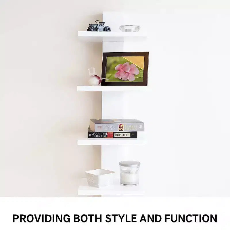 Spine Wall Book Shelves Stylish and Functional - Proman Products