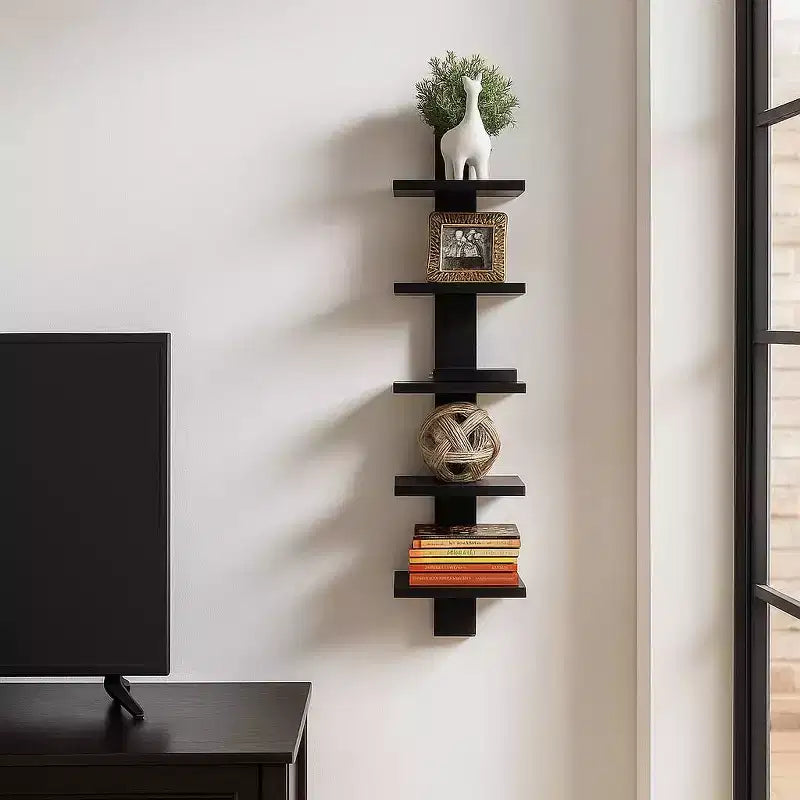 Spine Wall Book Shelves Stylish and Functional - Proman Products