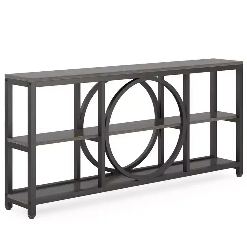 Lantine 70.9 inches 3-Tier Extra Long Console Table