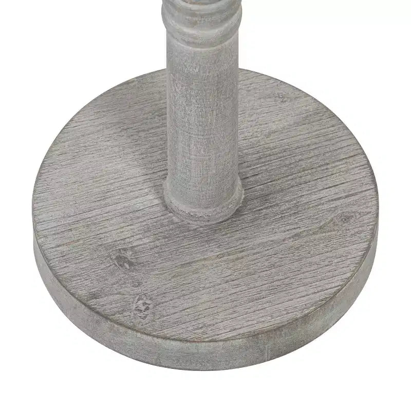 Kate and Laurel - Bellport Pedestal End Table