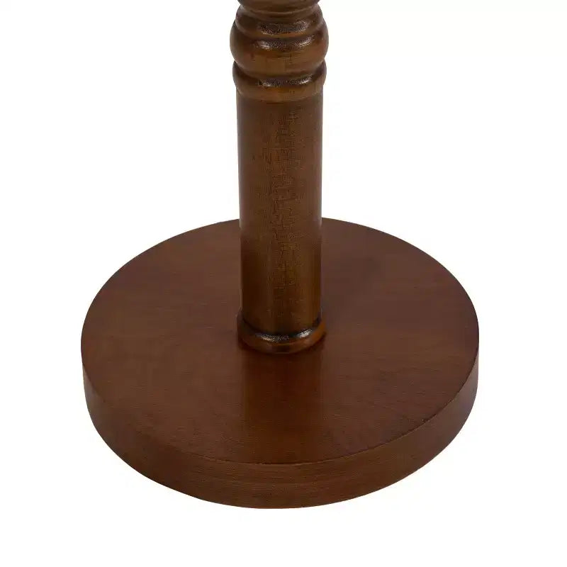 Kate and Laurel - Bellport Pedestal End Table