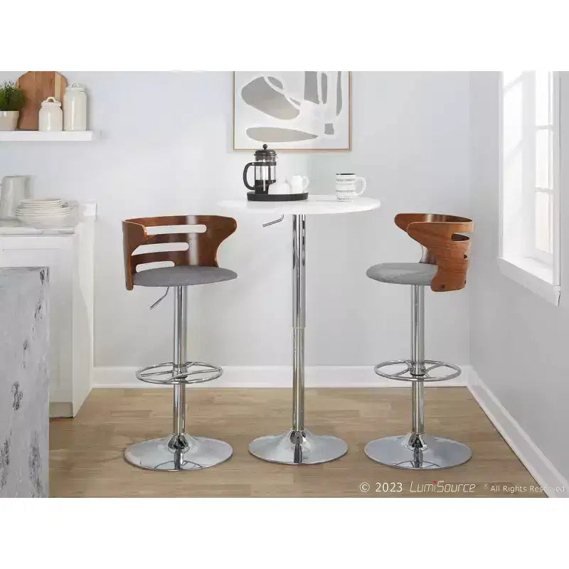 Set of 2 Cosi Adjustable Barstools - LumiSource