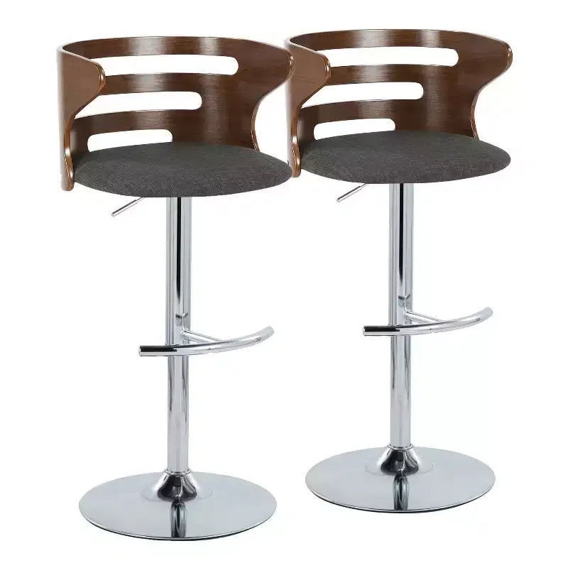 Set of 2 Cosi Adjustable Barstools - LumiSource