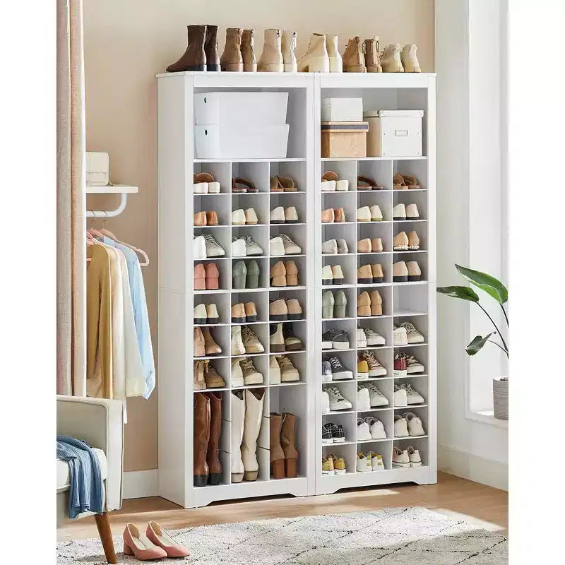 10-Tier Shoe Storage Cabinet, Holds 30 Pairs, Shoe Rack for Entryway & Bedroom