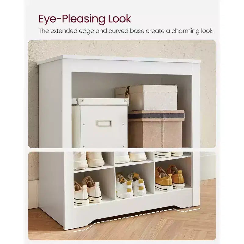 10-Tier Shoe Storage Cabinet, Holds 30 Pairs, Shoe Rack for Entryway & Bedroom
