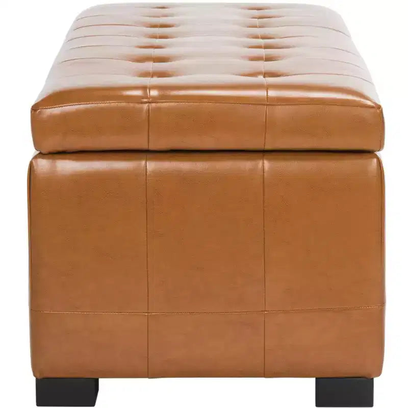 Manhattan Large Storage Ottoman - HUD4200 - Safavieh Couture